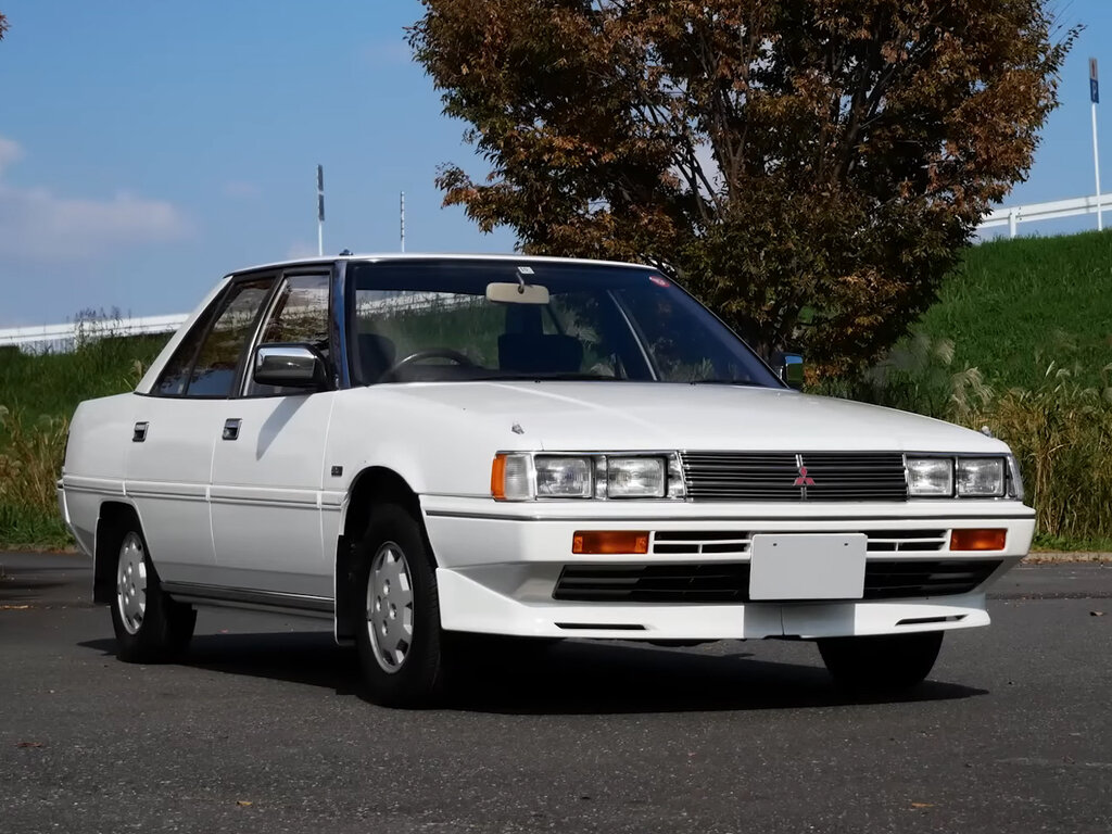 Mitsubishi Eterna (E12A, E13A, E17A) 3 поколение, 2-й рестайлинг, седан (11.1988 - 05.1990)